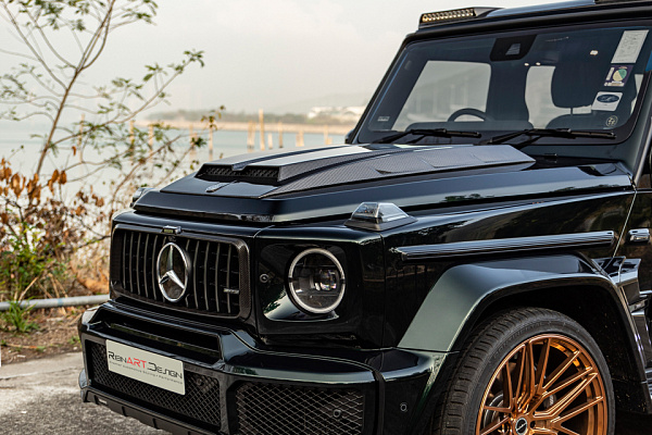 Фото дисков Brixton Forged VL4 Глянцевая медь на Mercedes-Benz G-Class III