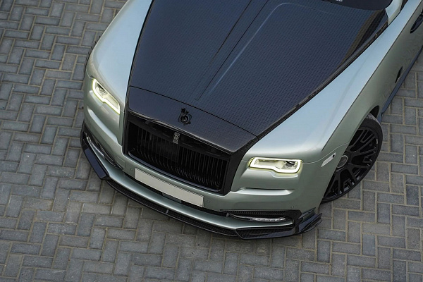 Фото дисков Mansory V.6 Черный глянец на Rolls-Royce Wraith