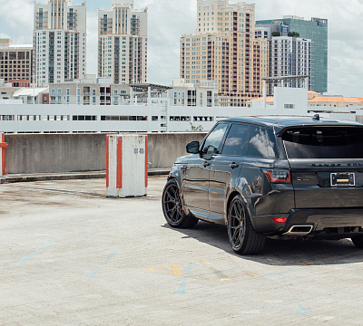 Фото дисков Vossen HF-5 на Land Rover Range Rover Sport II
