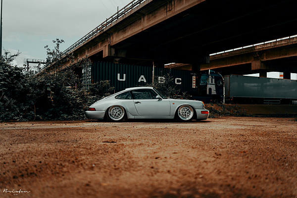Фото дисков Brixton Forged BF01 Глянцевый тонированный лак на Porsche 911 III
