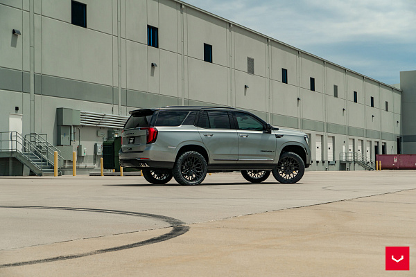 Фото дисков Vossen HF6-3 Черный сатин на GMC Yukon V