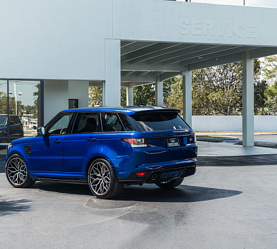 Фото дисков Vossen HF-2 на Range Rover Sport II