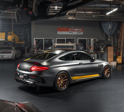 Фото дисков Brixton Forged R11-R на Mercedes-Benz C-Class (W205)