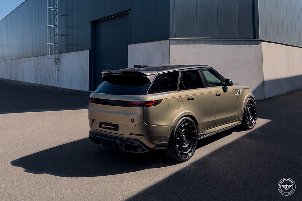 Фото дисков Vossen UV-7 Черный сатин на Land Rover Range Rover Sport III