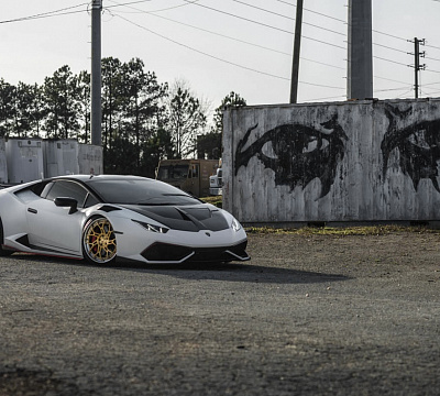 Фото дисков Savini SV72 на Lamborghini Huracan