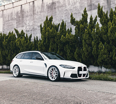 Фото дисков Brixton Forged FDE03 на BMW 3/M3 (G2x/G80)