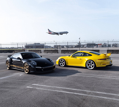 Фото дисков HRE 527 на Porsche 911 VII