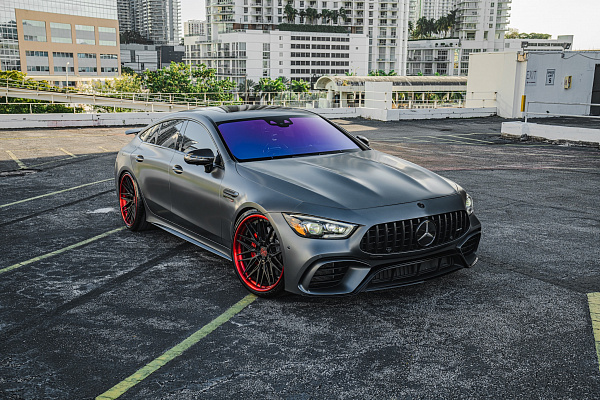 Фото дисков Strasse Wheels SV10M-RS Deep Concave FS Другой цвет на Mercedes-Benz AMG GT I