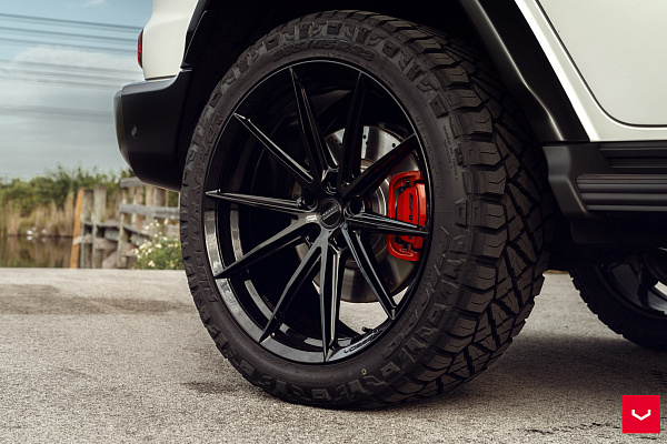 Фото дисков Vossen HFX-2 (5-Lug) Черный глянец на Mercedes-Benz G-Class III