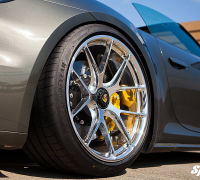 Фото дисков HRE P101 на Porsche 911 VIII