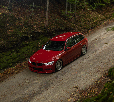 Фото дисков HRE 300 на BMW 3/M3 (F3x/F80)