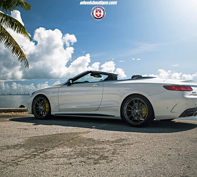 Фото дисков HRE P104 на Mercedes-Benz S-Class (W222, C217)