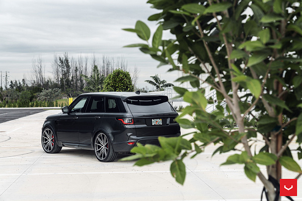 Фото дисков Vossen HF-3 Алмазная проточка на Range Rover Sport II