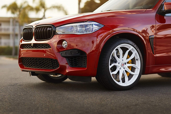 Фото дисков HRE P201 Белый глянец на BMW X5/X5 M (F15/F85)