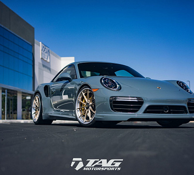 Фото дисков Anrky AN38 на Porsche 911 VII