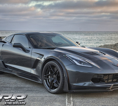 Фото дисков MRR M755 на Chevrolet Corvette C7