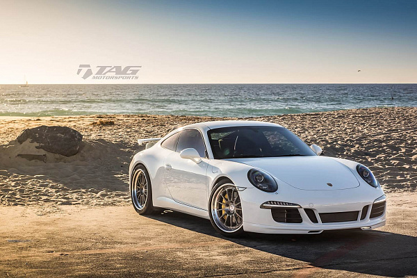 Фото дисков HRE 303 Глянцевый темный лак на Porsche 911 VII