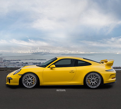 Фото дисков Strasse Wheels SV10M Deep Concave FS на Porsche 911 VII