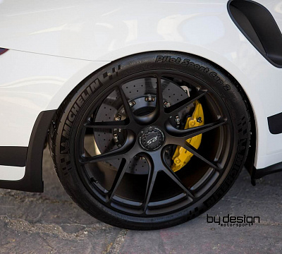 Фото дисков HRE P101 на Porsche 911 VII