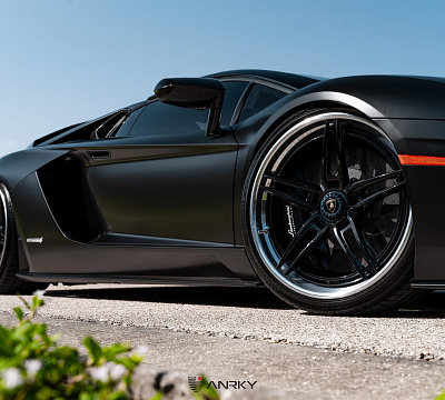 Фото дисков Anrky AN37 на Lamborghini Aventador