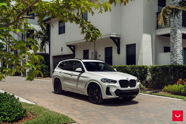 Фото дисков Vossen HF-5 Черный глянец на BMW X3/X3 M (G01/F97)