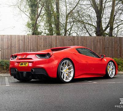 Фото дисков NOVITEC NF11 на Ferrari 488
