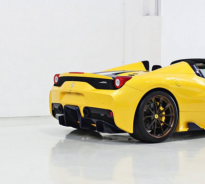 Фото дисков HRE P204 на Ferrari 458