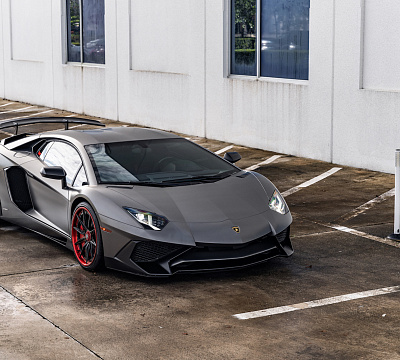 Фото дисков Strasse Wheels SV10-RS Performance на Lamborghini Aventador