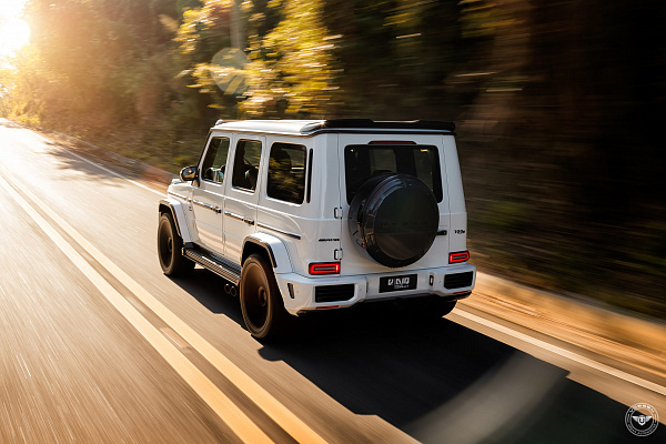 Фото дисков Vossen UV-3 Черный сатин на Mercedes-Benz G-Class III