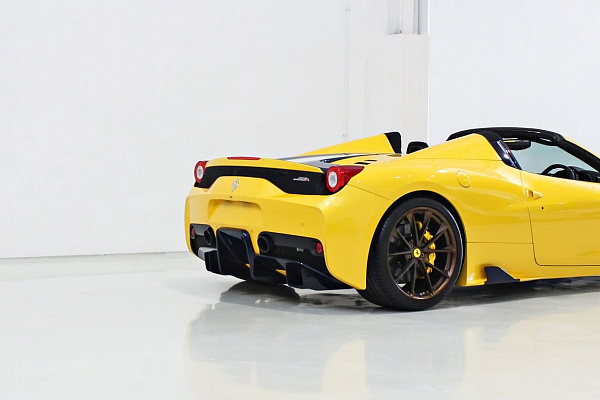 Фото дисков HRE P204 Сатиновая бронза на Ferrari 458