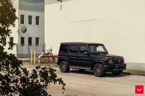 Фото дисков Vossen HF-2 Алмазная проточка на Mercedes-Benz G-Class III