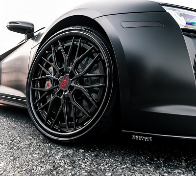 Фото дисков Strasse Wheels SV10M Deep Concave FS на Audi R8 (4S)