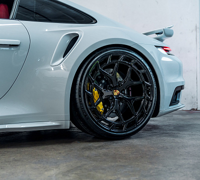 Фото дисков Vossen LC3-01T на Porsche 911 VIII