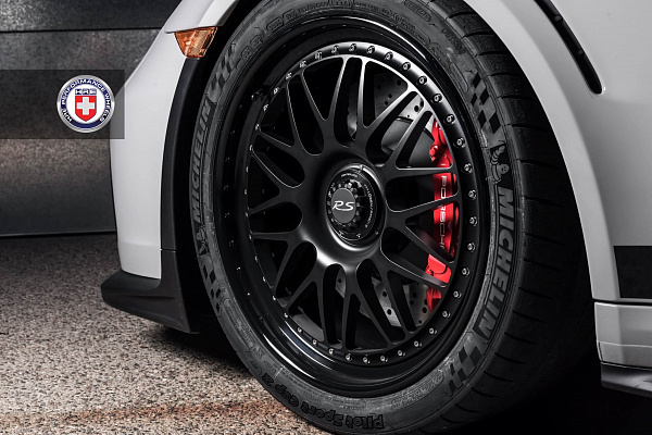 Фото дисков HRE 540C Черный сатин на Porsche 911 VII
