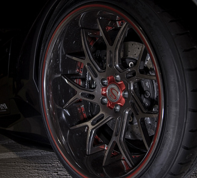 Фото дисков Savini SV72 на Lamborghini Huracan