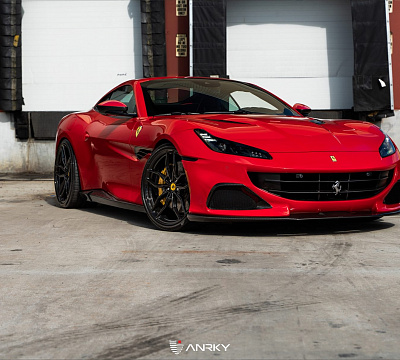 Фото дисков Anrky AN11 на Ferrari Portofino