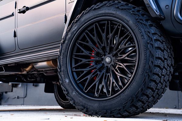 Фото дисков Anrky S3-X1 Черный сатин на Mercedes-Benz G-Class III