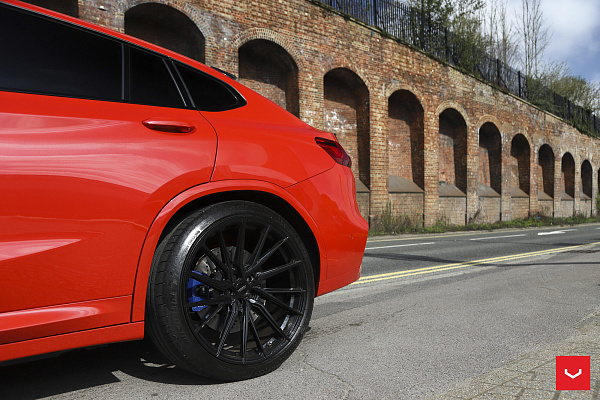 Фото дисков Vossen HF-4T Черный глянец на BMW X4/X4 M (G02/F98)