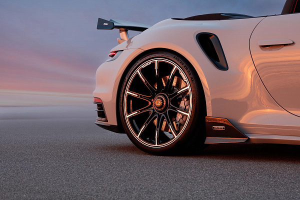Фото дисков BRABUS Monoblock Z (Platinum Edition) Черный глянец на Porsche 911 VIII