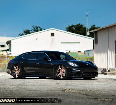 Фото дисков BC Forged HC027 на Porsche Panamera I