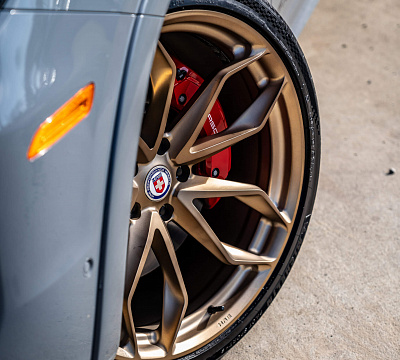 Фото дисков HRE P201 на Porsche Cayenne III