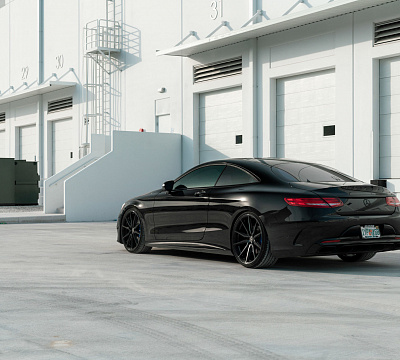 Фото дисков Vossen HF-3 на Mercedes-Benz S-Class (W222, C217)