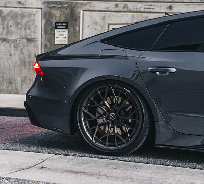Фото дисков Brixton Forged PF10 на Audi A/RS 7 (4K)
