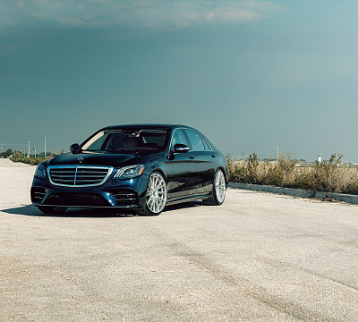 Фото дисков Vossen HF-4T на Mercedes-Benz S-Class (W222, C217)