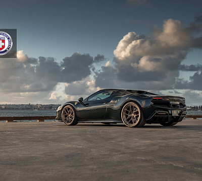 Фото дисков HRE R101 Lightweight на Ferrari 296