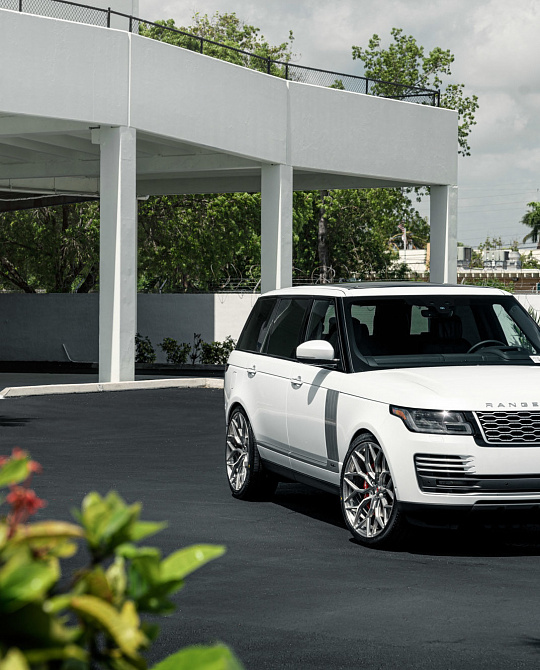Фото дисков S17-01 Глянцевый тонированный лак на Range Rover IV