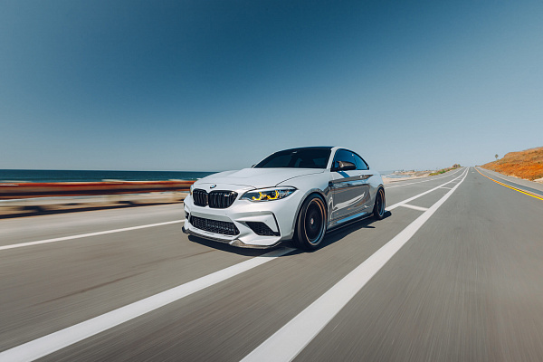 Фото дисков HRE 521 Сатиновая бронза на BMW 2/M2 (F22/F87)
