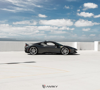 Фото дисков Anrky S1-X3 на Ferrari SF90