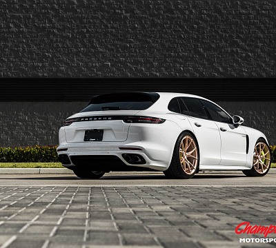Фото дисков Vossen RS74 на Porsche Panamera II