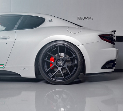Фото дисков Strasse Wheels SM5 Deep Concave на Maserati GranTurismo I